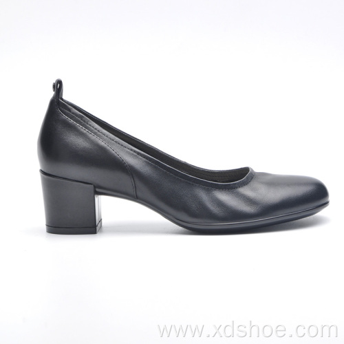 55mm height stock heel classic pumps